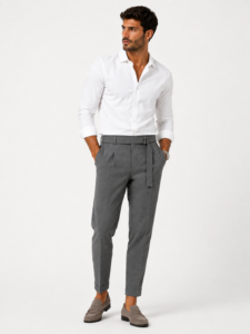 Pantalone Cintura Fumè
