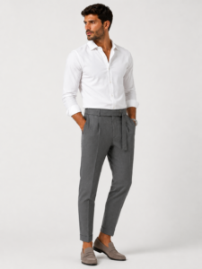 Pantalone Cintura Fumè