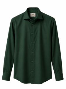Camicia Tinta Unita Popeline Elasticizzato
