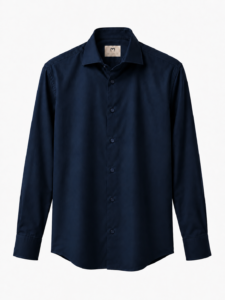 Camicia Tinta Unita Popeline Elasticizzato