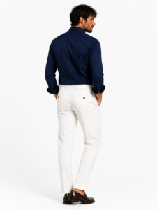 Camicia Tinta Unita Popeline Elasticizzato