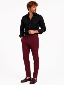 Camicia Tinta Unita Popeline Elasticizzato