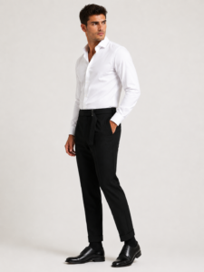 Pantalone Cintura Fumè