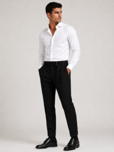 Pantalone Cintura Fumè