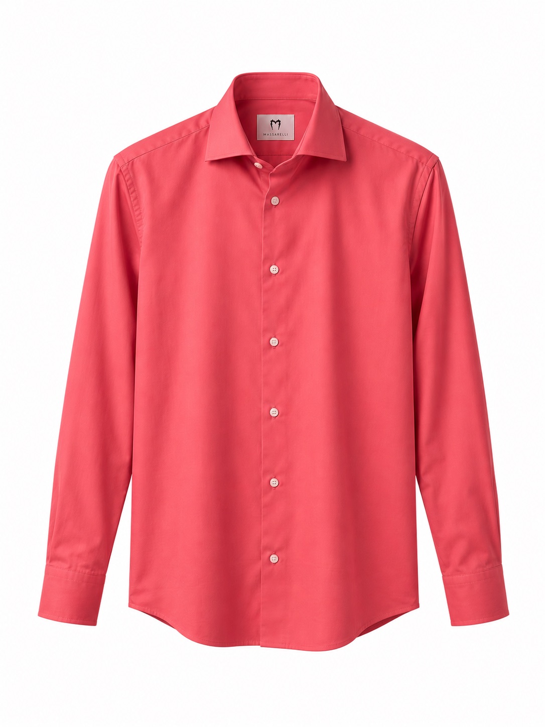 Camicia Tinta Unita Popeline Elasticizzato
